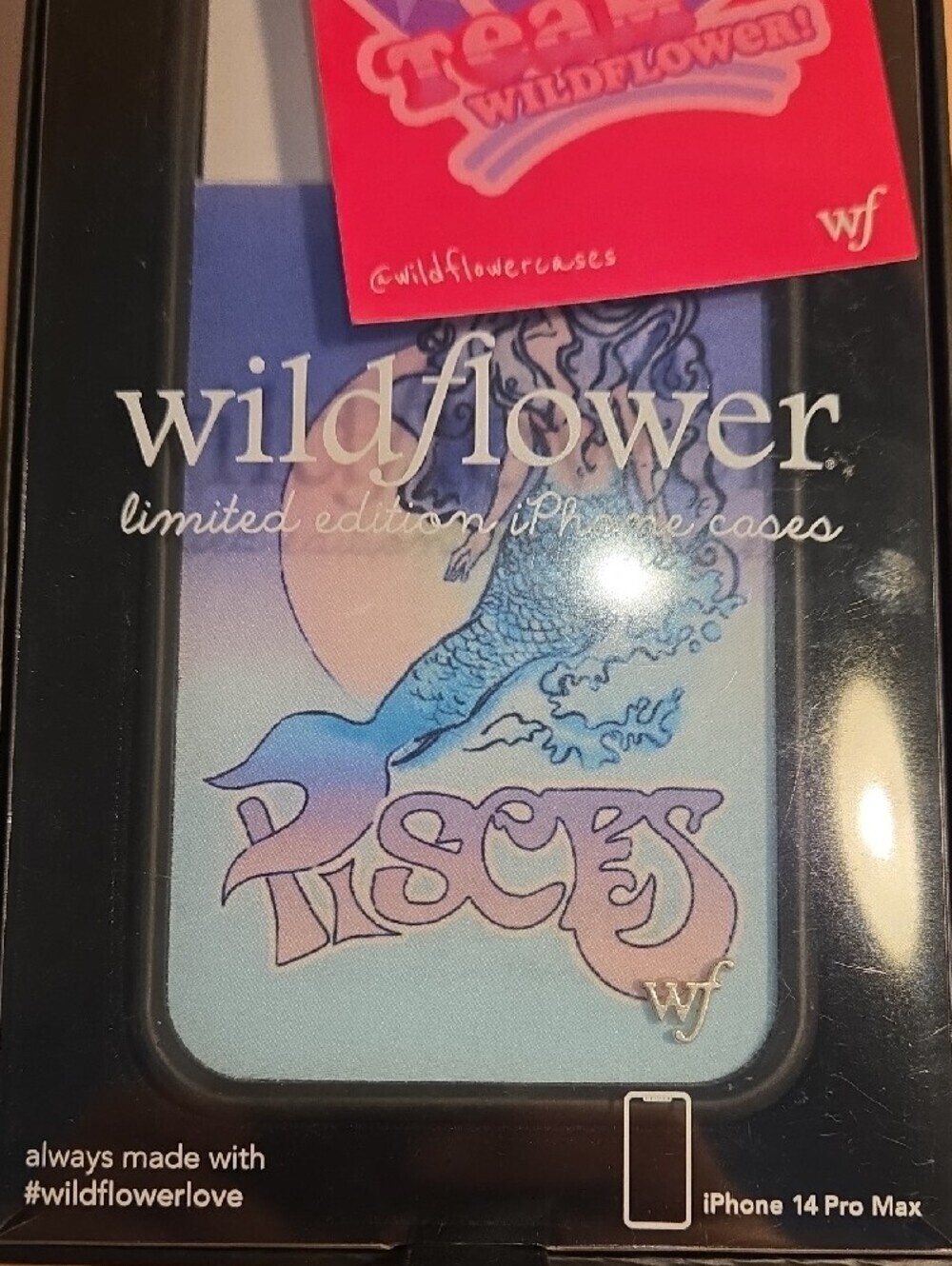 Wildflowers Pisces Cell Phone Case for IPhone 14 Pro Max Case NWT - Picture 4 of 4
